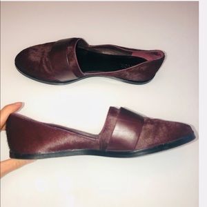 Vince Mason Calf Hair leather flats size 8.5